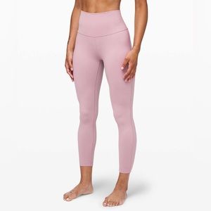 Lululemon Wunder Under High-Rise Tight 25" *Full-On Luxtreme Smoky Blush Mauve